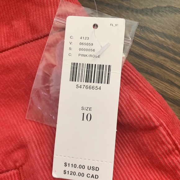 Anthropologie small cord pants - Picture 2 of 5